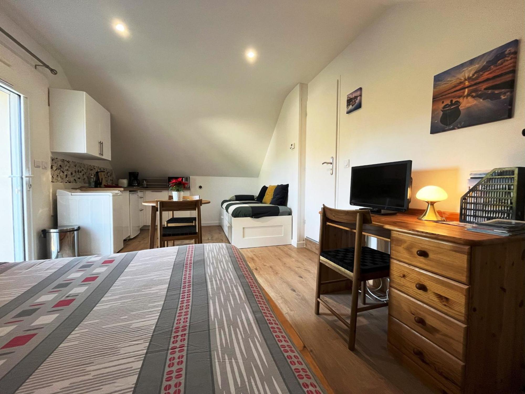 Lomener - La Goelette - 1 Appartement Avec 2 Chambres Et 2 Studios A 450M De La Plage Ploemeur Exteriér fotografie